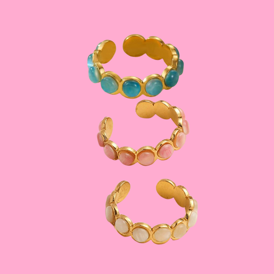 Gem Stack Ring | B-197