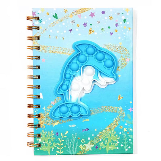 Whale Fidget Notebook