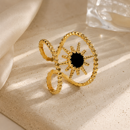 Goddess Adjustable Ring | Tarnish Resistant B-37