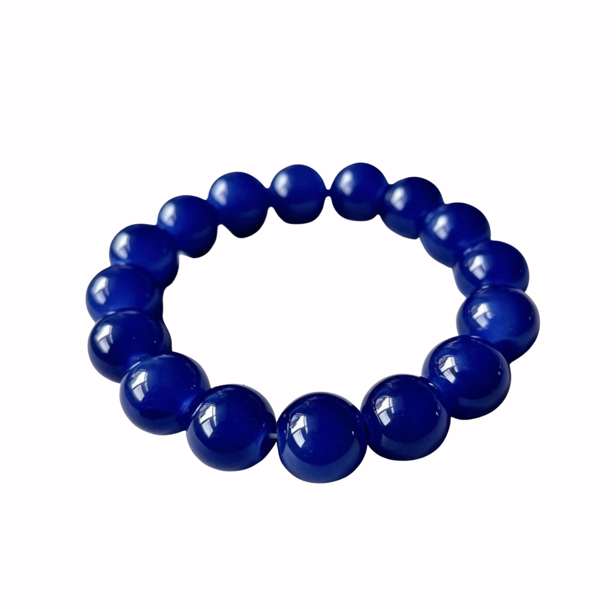 Glass Beaded Stretch Bracelet