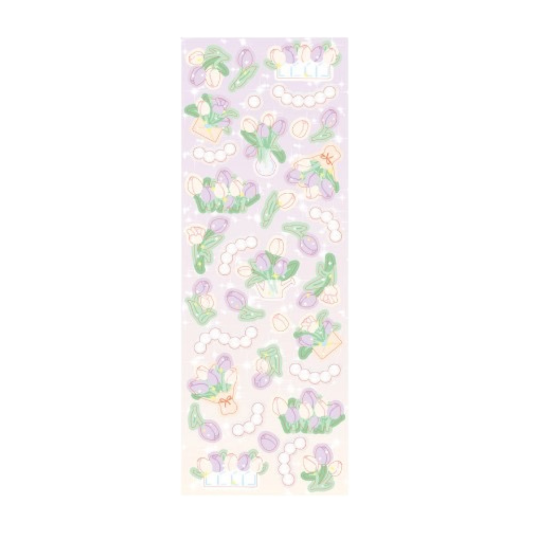 Tulip Stickers ( 4 styles available )