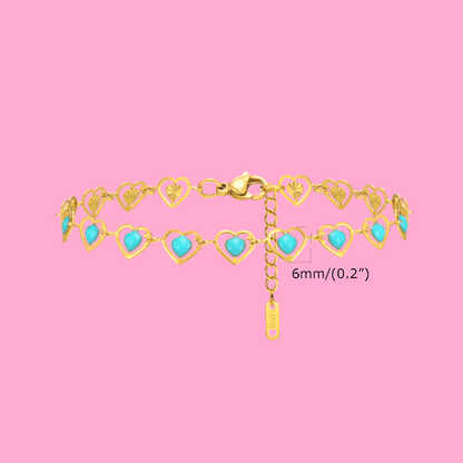 Candy Hearts Bracelet