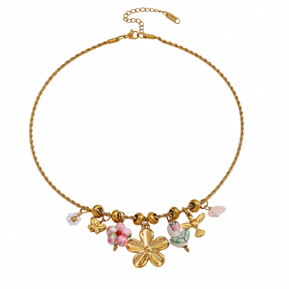 Daisy Dream Charm Necklace