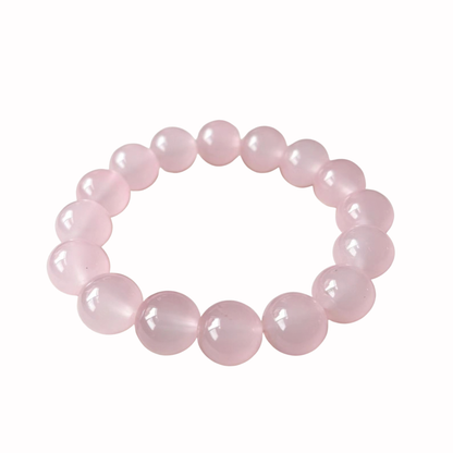 Glass Beaded Stretch Bracelet