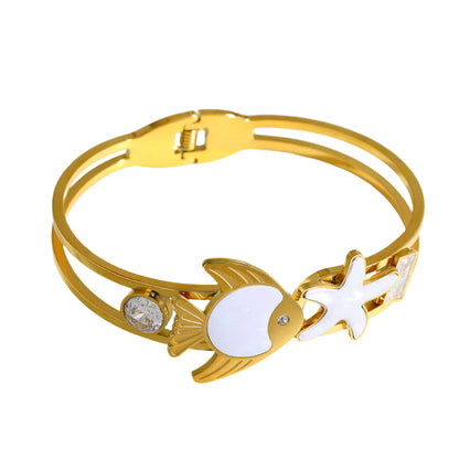 Coastal Fish Bangle