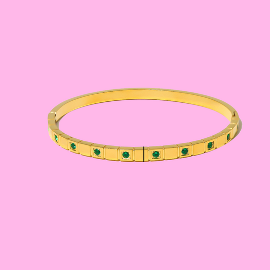 Verde Glow Bangle