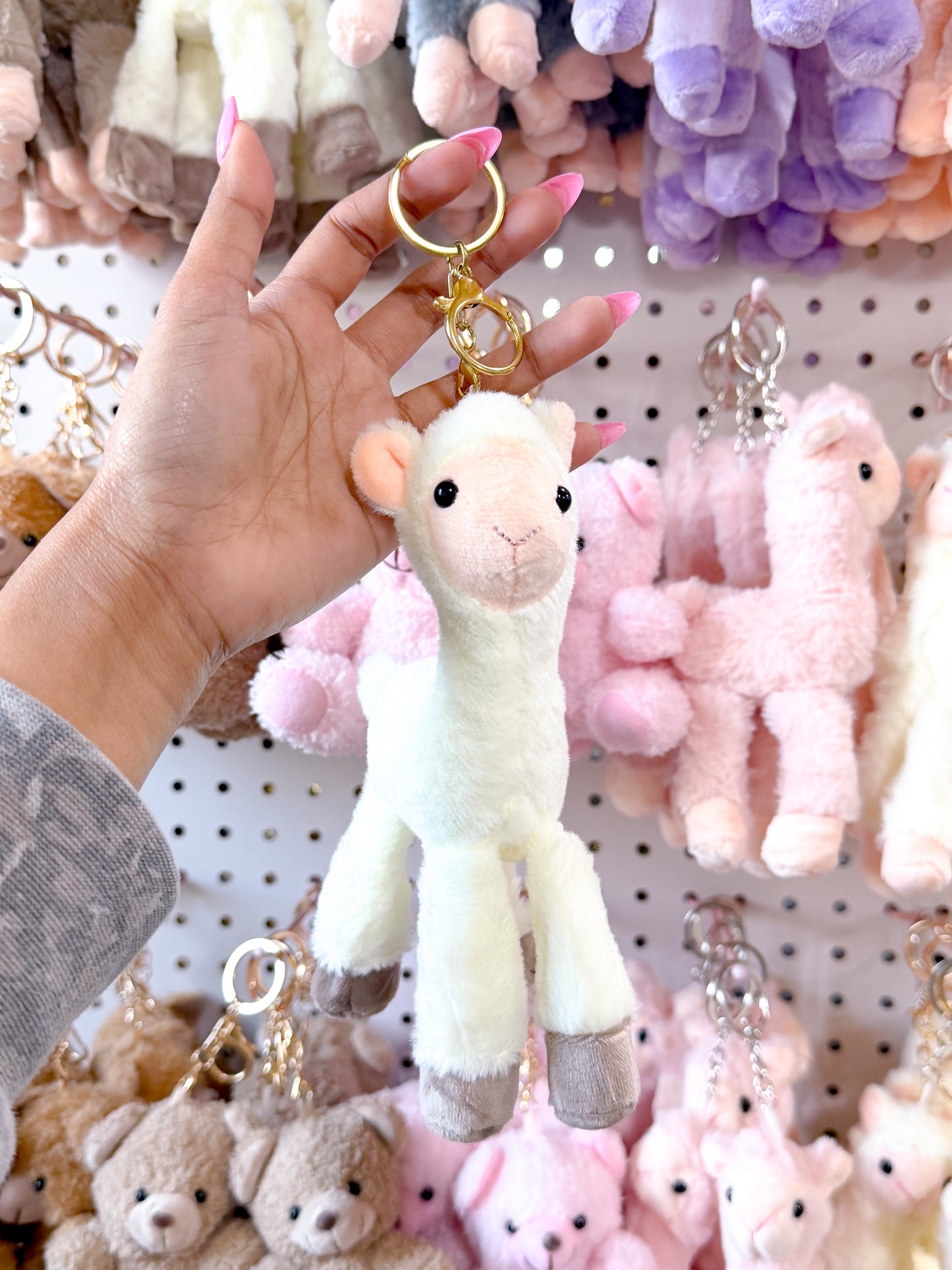 Plush Llama Bag Charm