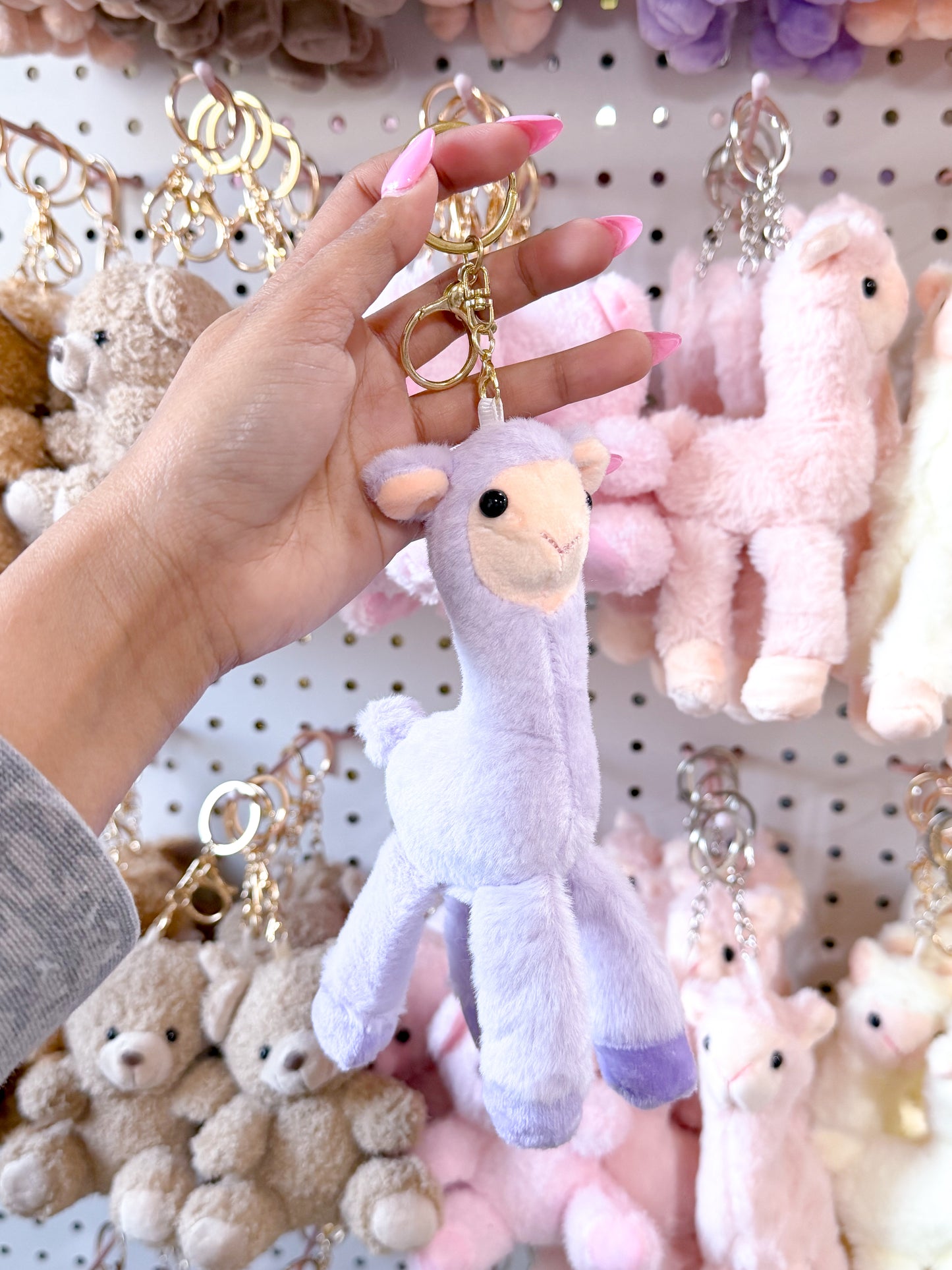Plush Llama Bag Charm