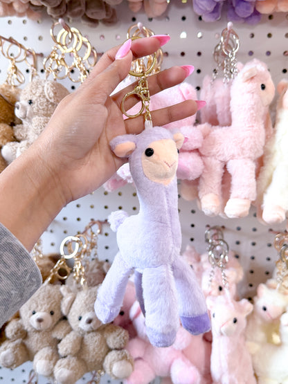 Plush Llama Bag Charm