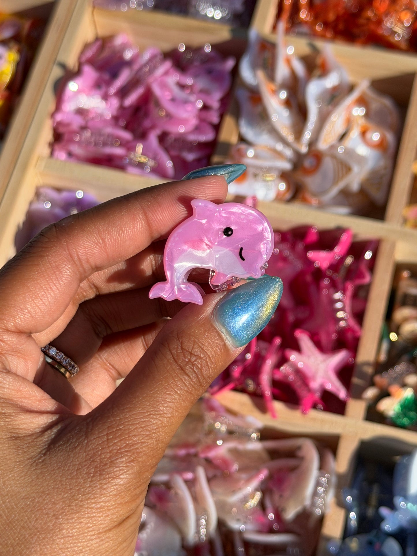 Mini Sea Life 🧜‍♀️✨ Hair Clips
