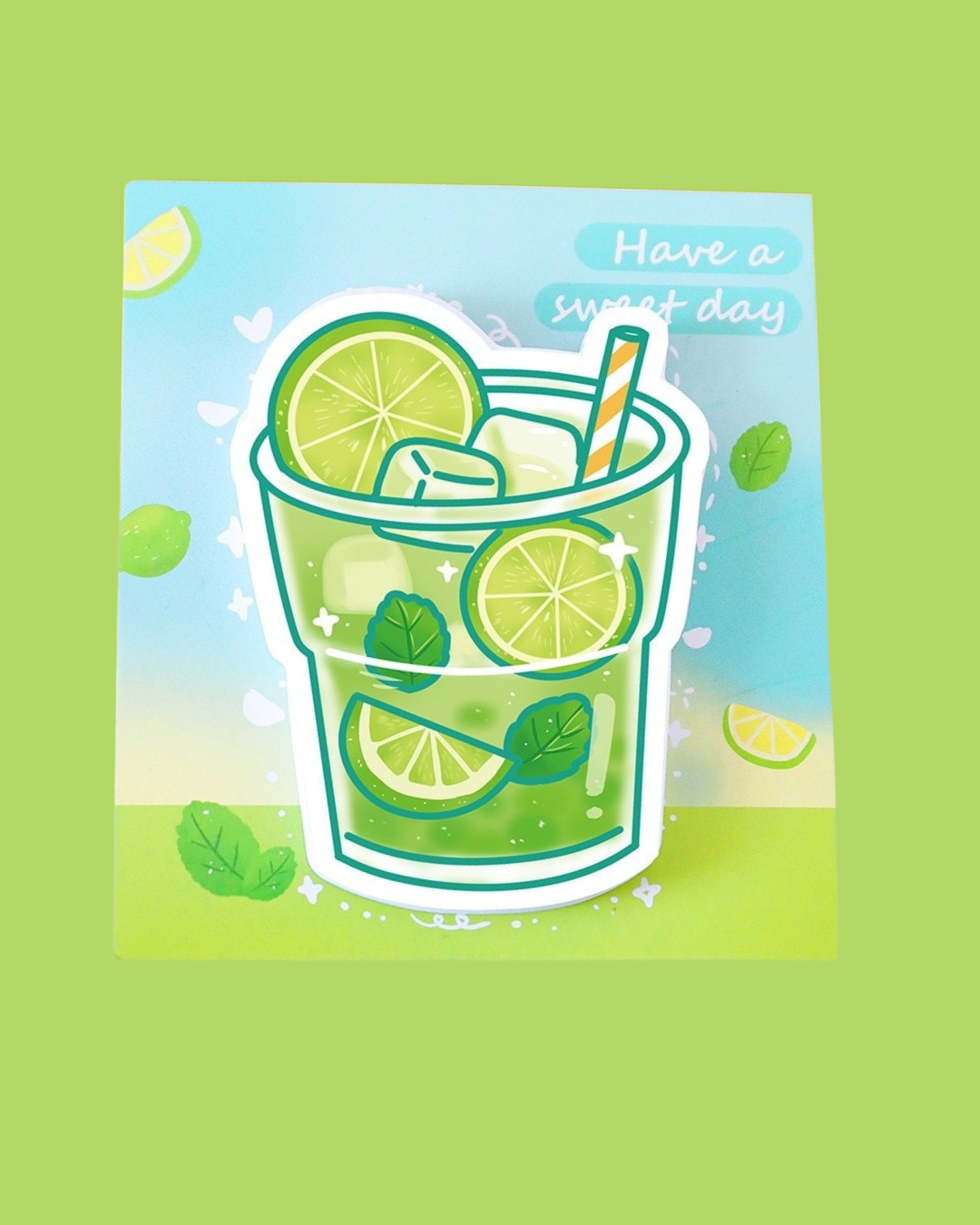 Cute Dessert Sticky Memo Pads – Kawaii Food Shaped Notes, 30 Sheets