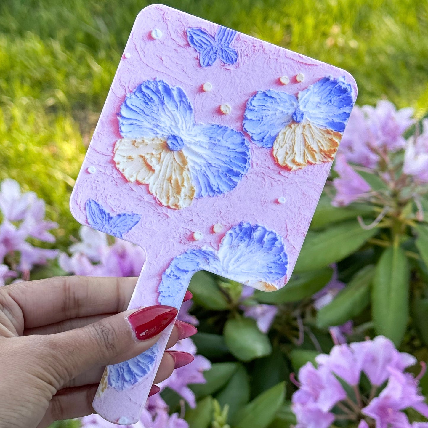 Bloom flower Mirrors ( Small Size )