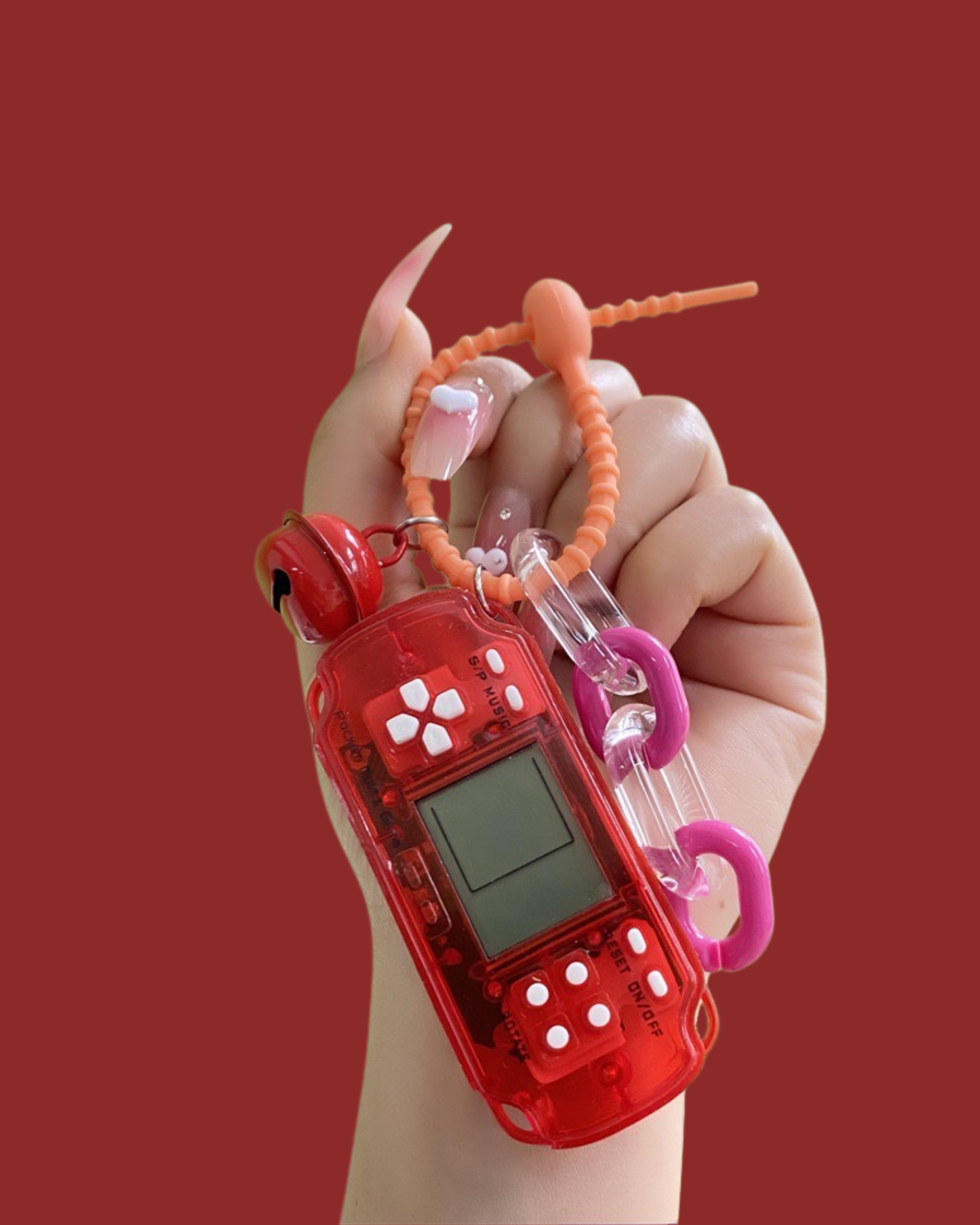 Game On Bag Charms ( 5 Colors )
