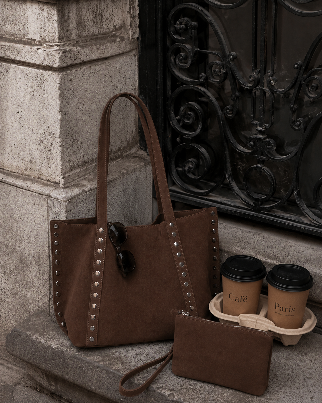 Autumn Velvet Tote Bag Set | PRE-ORDER