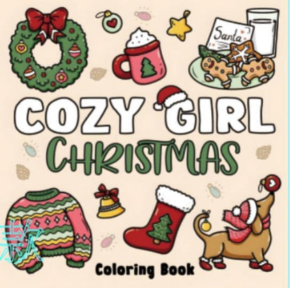 Christmas Coloring Books ( 3 Styles Available )