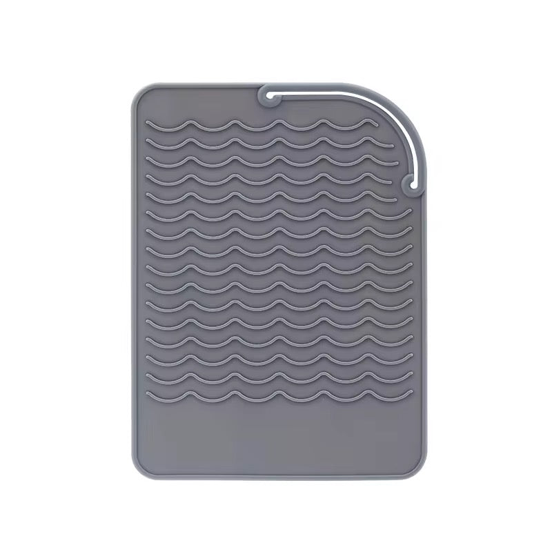 Silicone Heat Resistant Styling Mat for Flat Iron & Curling Iron
