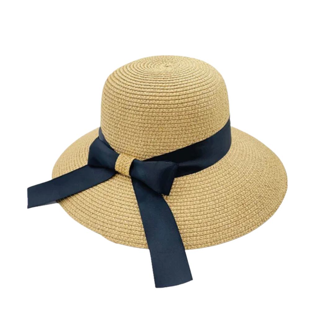 Straw Large Bow Hats