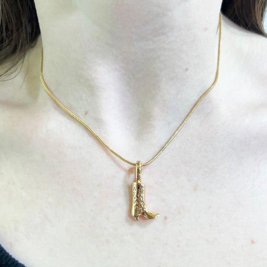 Cowboy Necklace ( Non-Tarnish)