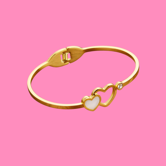 Double The Love Bangle