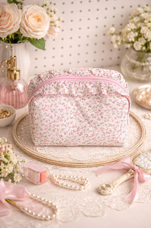 Cottage Rose Pouch