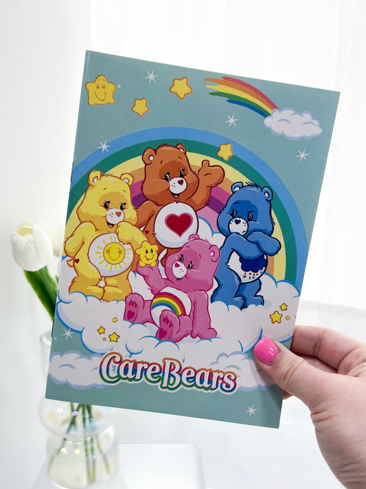 Care Bears NOTEBOOKS  ( 4 STYLE AVAILABLE )