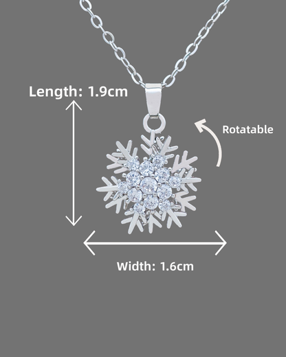 Silver Frosted Necklace