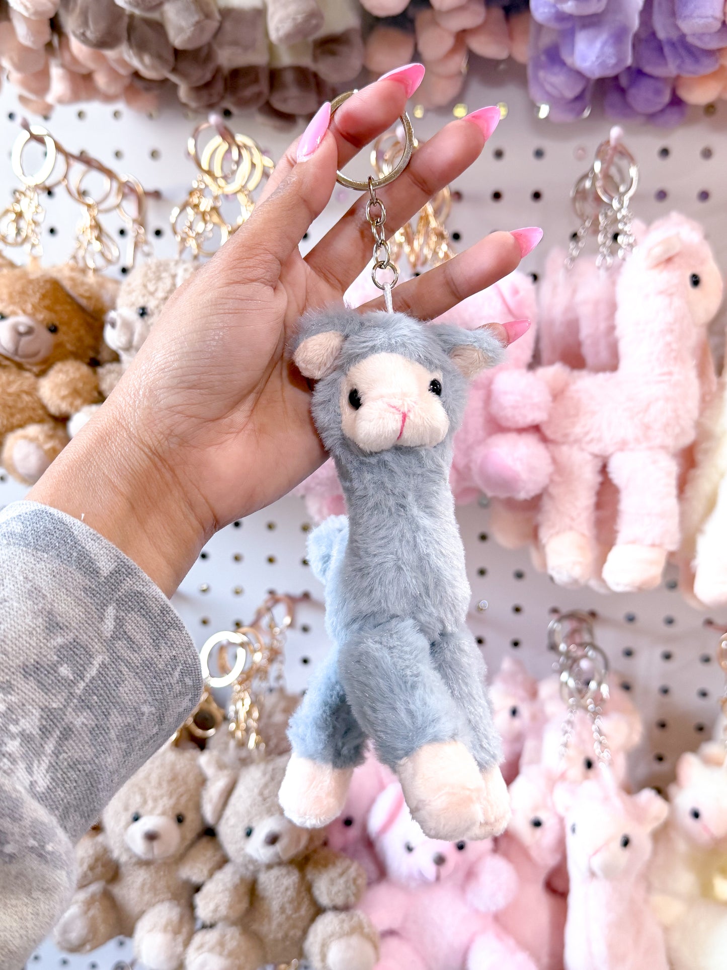 Plush Alpaca Bag Charm