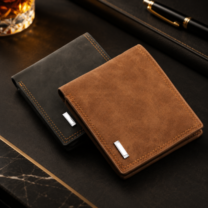Classic Men's Trifold Wallet ( 2 colors available)