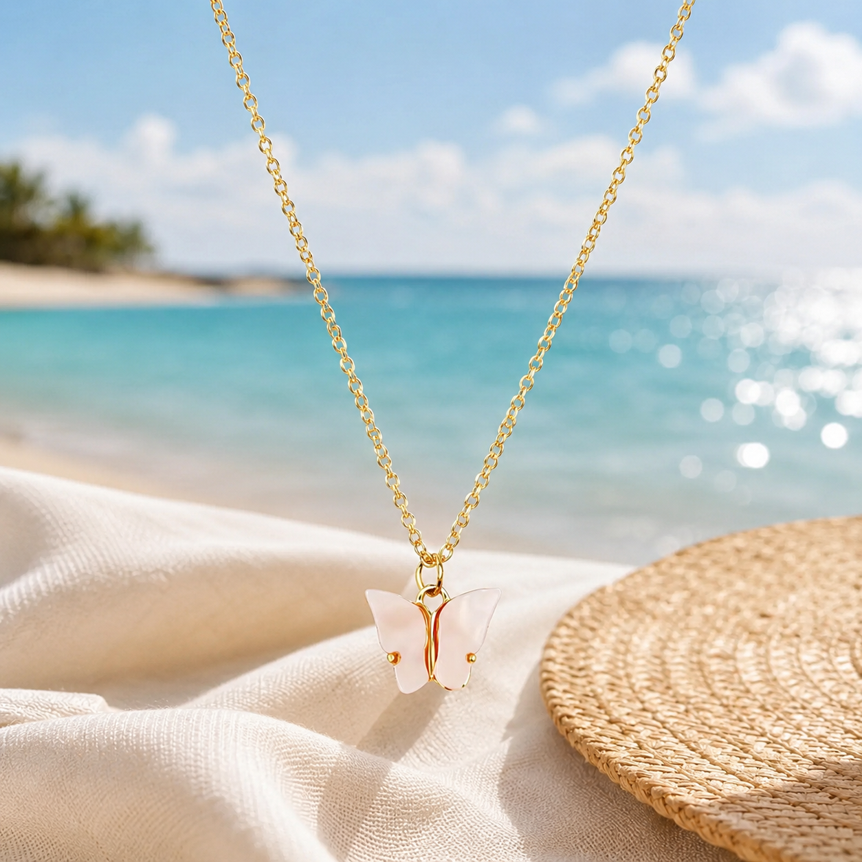 Butterfly Necklace | Tarnish Resistant