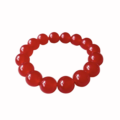 Glass Beaded Stretch Bracelet