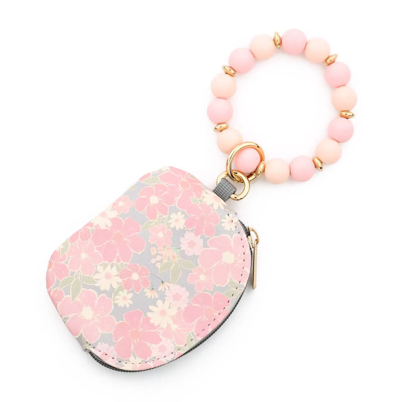 Floral Dreams Coin Wristlet Pouch