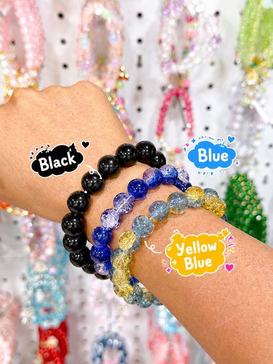 Glass Beaded Bracelet Collection