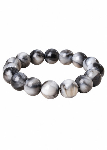 Swirl Glass Beaded Bracelet