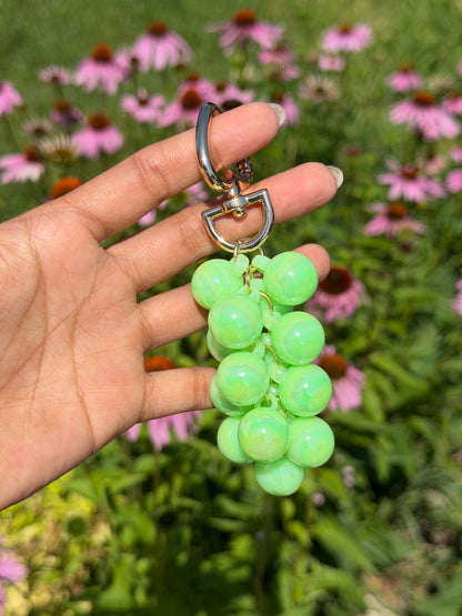 Fidget Grape Bag Charm ( 12 colors available )