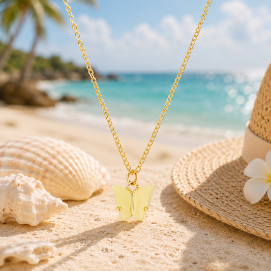 Butterfly Necklace | Tarnish Resistant