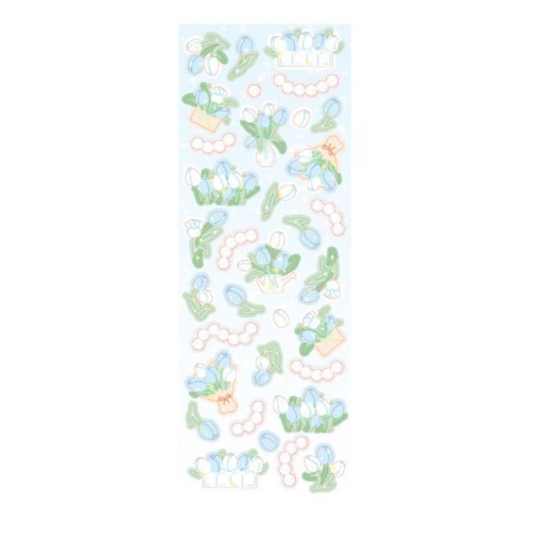 Tulip Stickers ( 4 styles available )