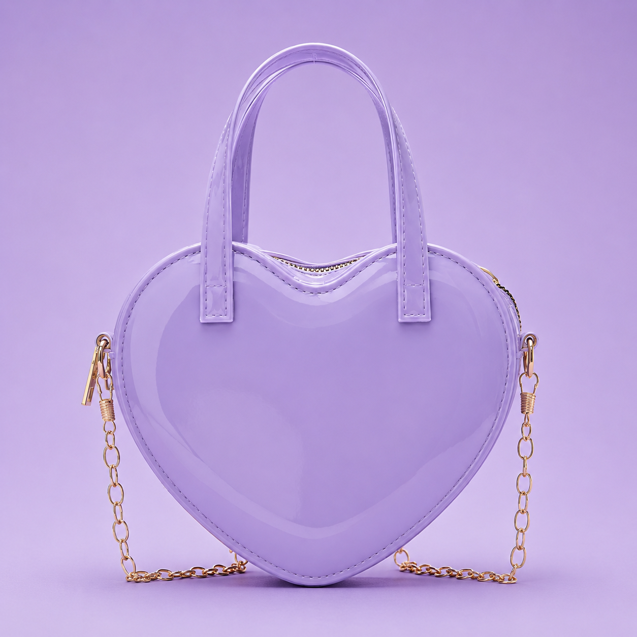 Candy Heart Chain Crossbody Bag ( Available in 5 colors )