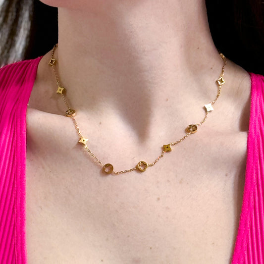 Monogram Choker Necklace