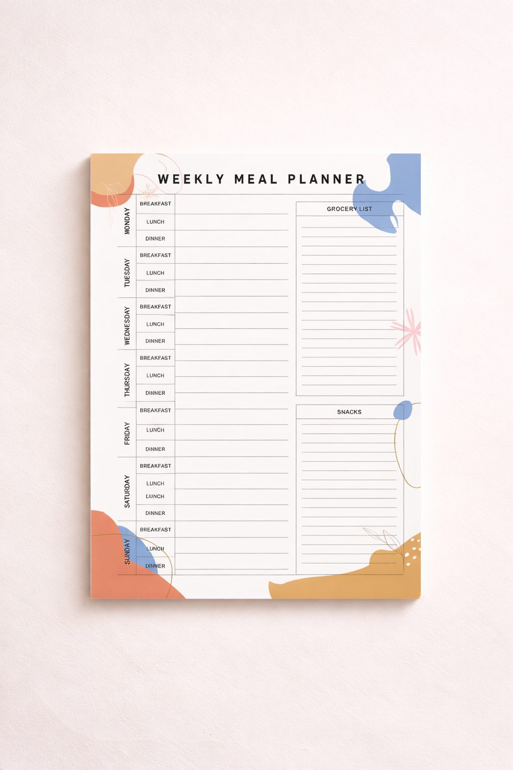 New Planners ( 4 Styles )
