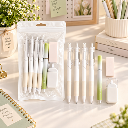 Pen & Correction Tape Set