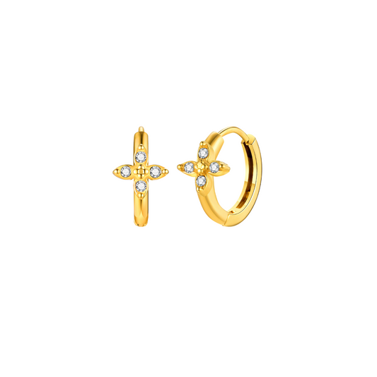 Aria Huggie Earrings | B-103