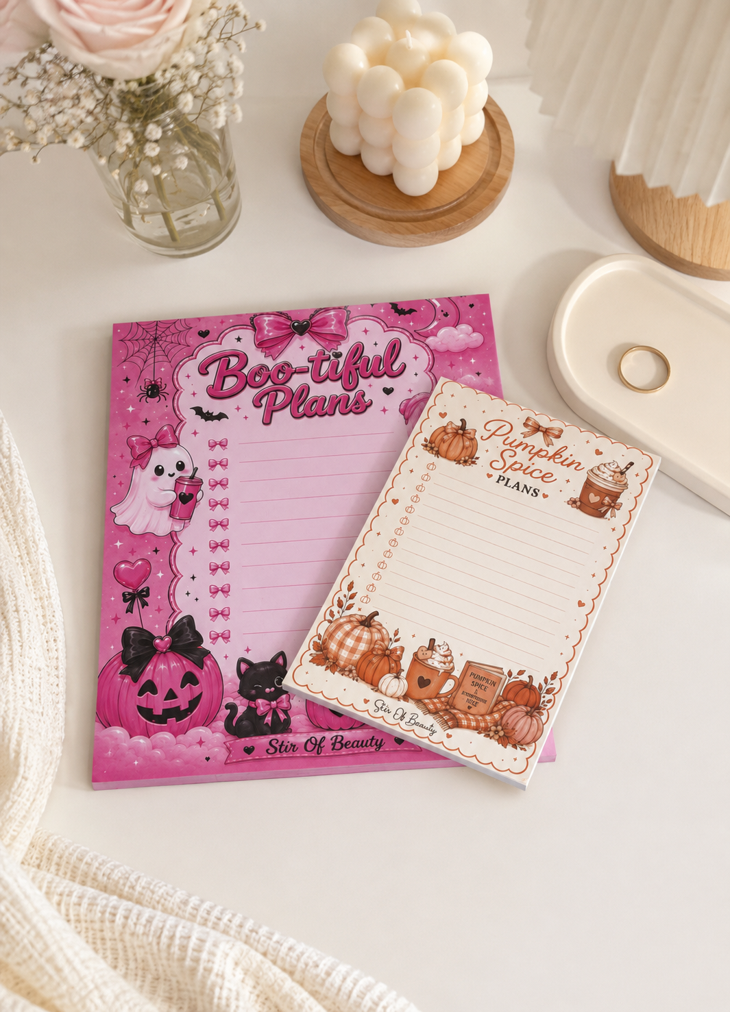 Spooky & Cozy Notepad Bundle 👻🎃 ( Save $3.99 )