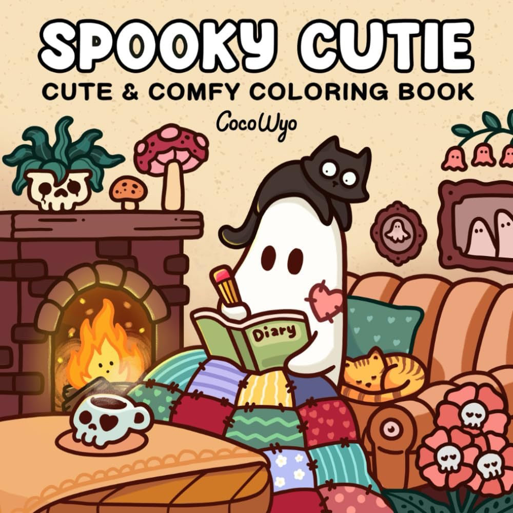 Spooky Halloween Coloring Books