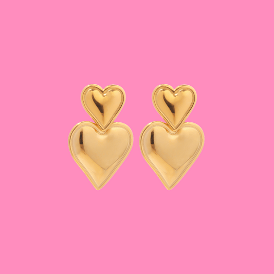 Sweetheart Stacks Earrings | B-148