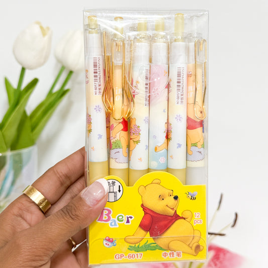 Pooh Pens ( 12 pcs )