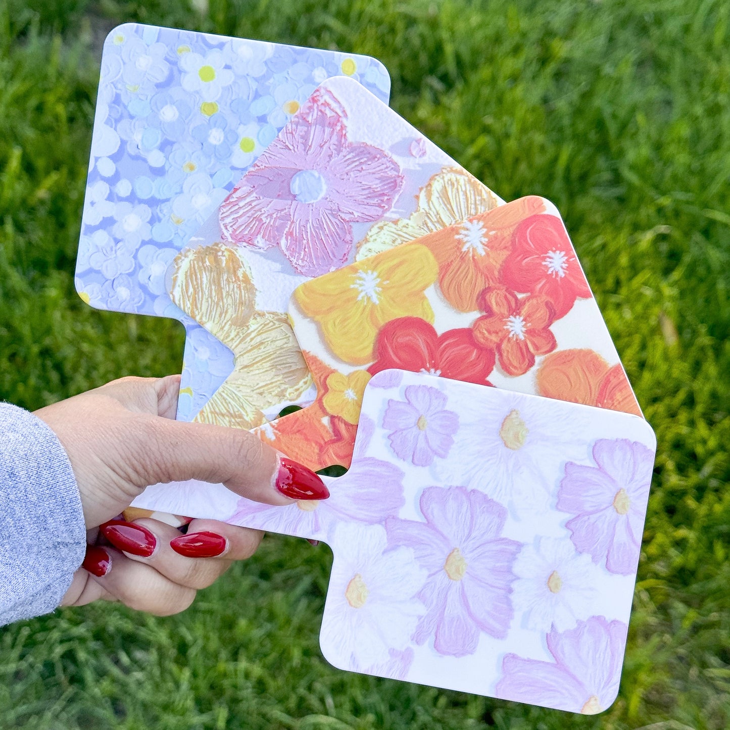 Bloom flower Mirrors ( Small Size )