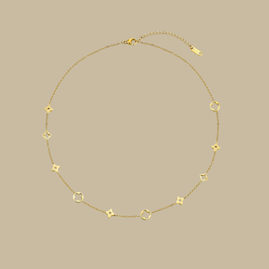 Daisy Station Necklace