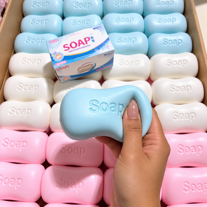 Soap-Shaped Squishy Fidget Toy – Soft Squeeze Sensory Stress Relief Toy