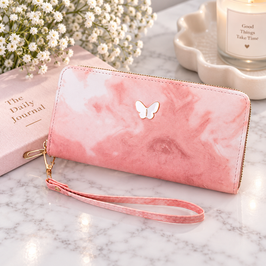 Butterfly Long Wallet