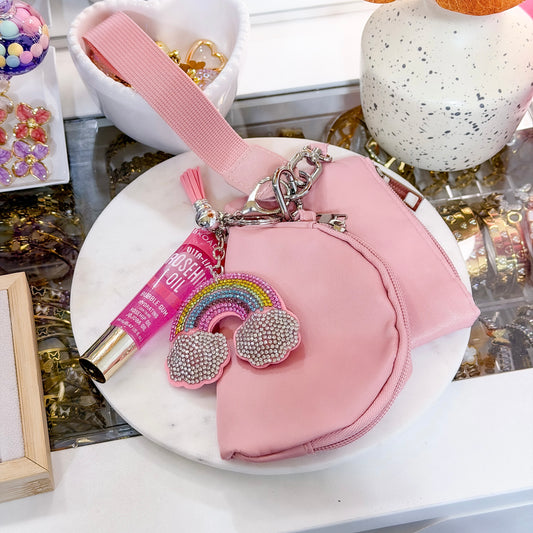 Wristlet Pouch Matching Sets Combo ( 4 colors available )